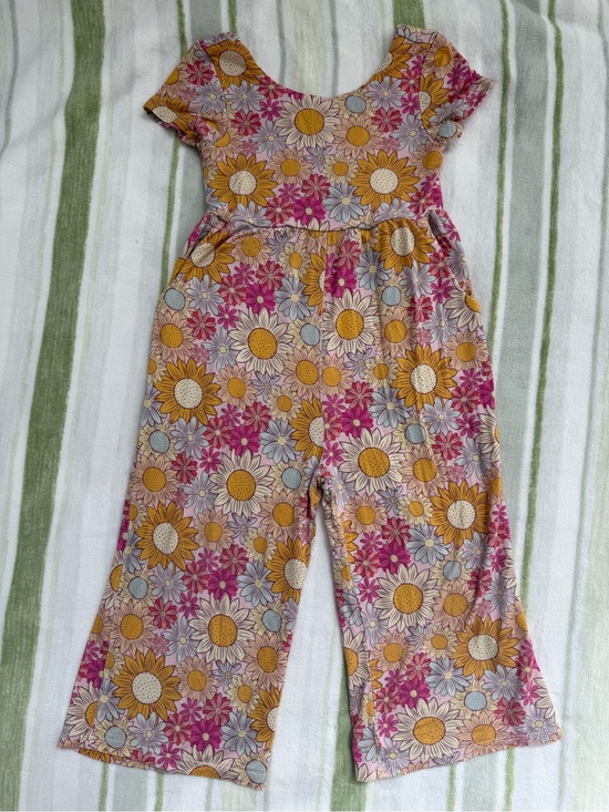 Posh Peanut Other - Posh Peanut Floral Sunflower Jumpsuit